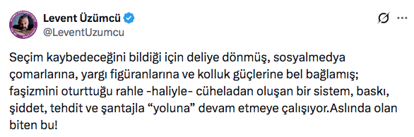 Oyuncu Levent Üzümcü neden gözaltına alındı işte son paylaşımı - Resim: 0