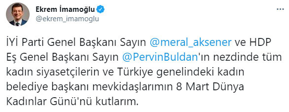Alinur Aktaş'tan İmamoğlu'na Pervin Buldan tepkisi - Resim: 2