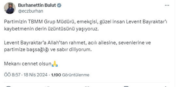 CHP'nin acı günü! TBMM Grup Müdürü hayatını kaybetti - Resim: 0