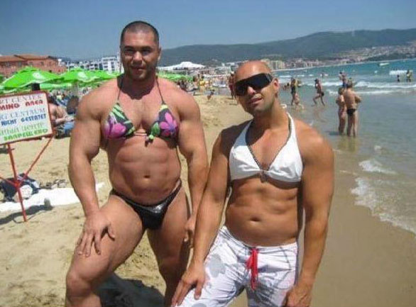 Gülmekten öldürecek plaj fotoğrafları - Resim: 1