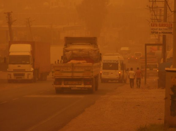 Güneydoğu'yu toz bulutları kapladı! - Resim: 4