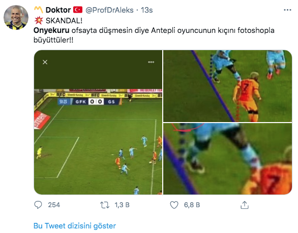 Onyekuru'nun golü ofsayt mı değil mi? Fenerliler ve Beşiktaşlılar ayağa kalktı - Resim: 2