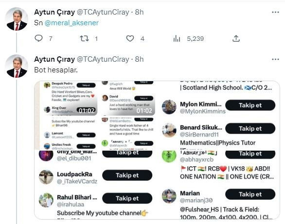 İYİ Parti'de 'baraj altı kaldık' krizi sürüyor Müsavat Dervişoğlu'ndan Aytun Çıray'a ağır sözler - Resim: 0