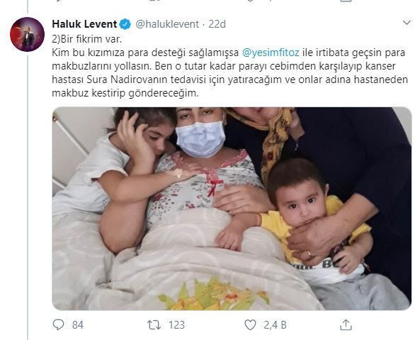 Haluk Levent'ten sahte kanser hastası kadına yollanan paralar için takdirlik hamle - Resim: 4