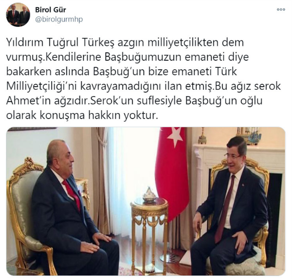 MHP'den AK Partili Vekil Tuğrul Türkeş'e ağır sözler: Bu ağız Serok Ahmet’in ağzıdır - Resim: 0