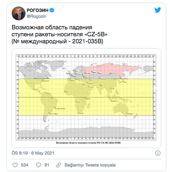 'Türkiye'ye düşebilir' deniliyor! Ürküten gelişmeyle ilgili Çin'den ilk açıklama - Resim: 0