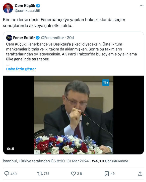 Cem Küçük'ten seçim sonuçları değerlendirmesi 'belirleyici oldu' dedi 2 neden saydı - Resim: 1