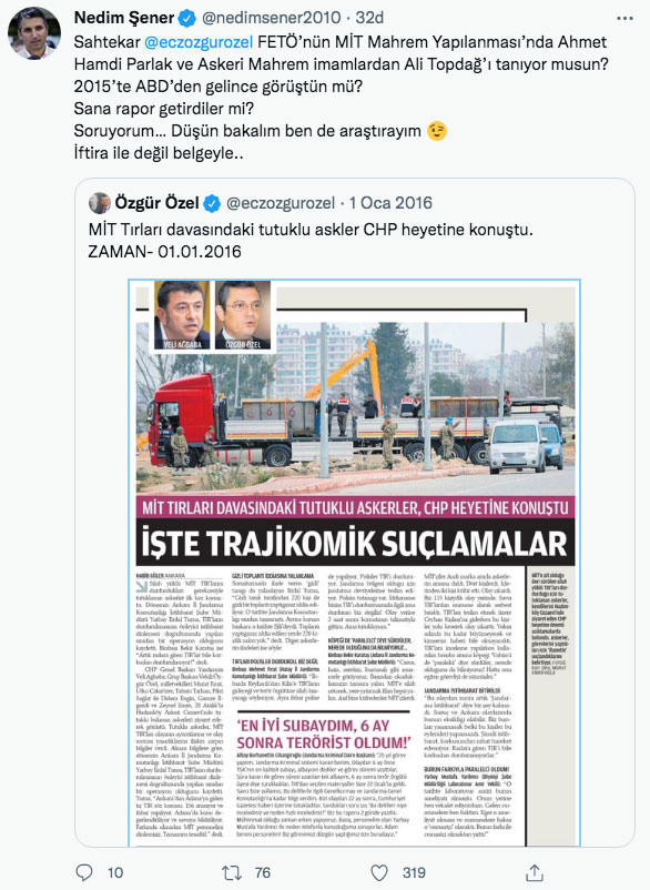 Nedim Şener ile CHP'li Özgür Özel birbirine girdi yüzüne tükürmek içindir, sahtekar - Resim: 1