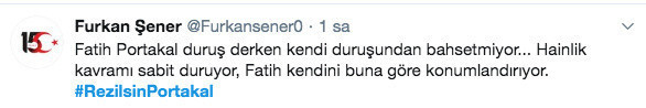 'Rezilsin Portakal' etiketi ile Fatih Portakal Twitter'da TT oldu - Resim: 5