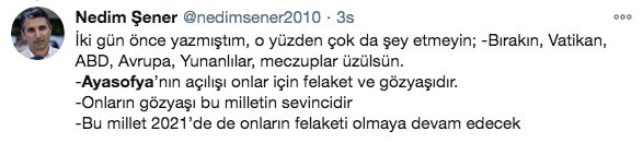 Sözcü gazetesi Ayasofya'nın açılışını 2020'nin felaketleri arasında gösterdi Twitter yıkıldı - Resim: 7