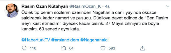 Rasim Ozan Kütahyalı çok sert çıktı cehennemi yaşatacağıma yemin ederim - Resim: 0