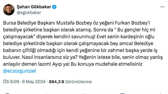 Bursa belediyesinde yeğeni ve baldızını atayan Mustafa Bozbey'den olay açıklamalar - Resim: 2
