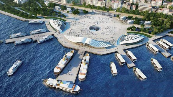 Kabataş Martısı göründü sahilin yeni hali böyle olacak! - Resim: 1