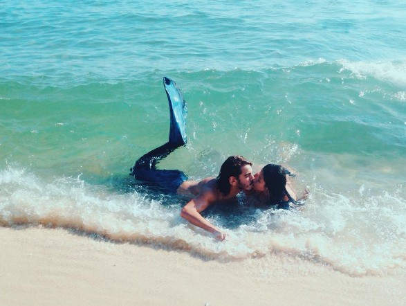 Kendiniz deniz kızı zannediyor bu adam görenleri şaşırtıyor - Resim: 1