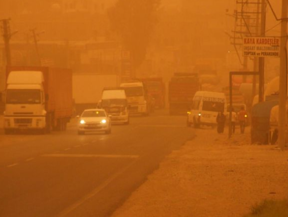 Güneydoğu'yu toz bulutları kapladı! - Resim: 3