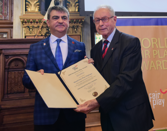 Budapeşte'de Türk rüzgarı! Dünya Fair Play Ödül Töreninde Türkler damga vurdu - Resim: 2