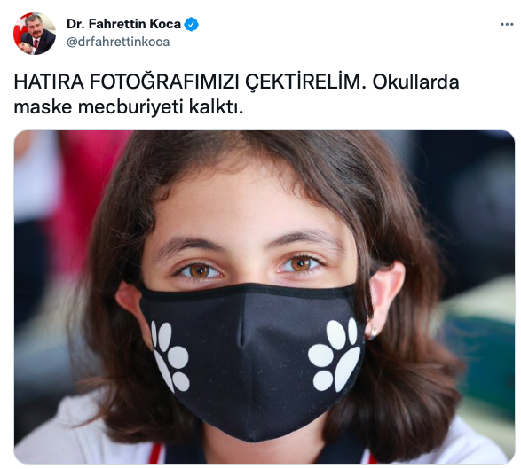 Okullarda maske kalktı Fahrettin Koca'dan son öneri geldi - Resim: 0