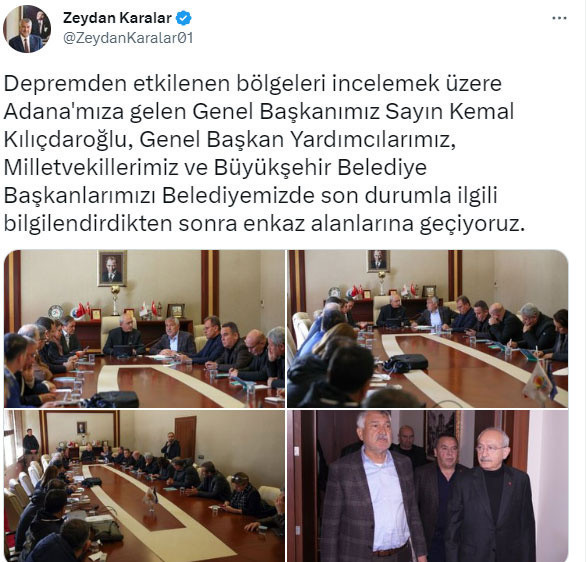 CHP lideri Kemal Kılıçdaroğlu ve İBB Başkanı Ekrem İmamoğlu deprem bölgesinde! - Resim: 0