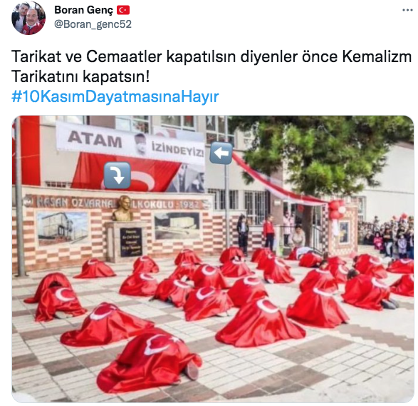 'Her 10 Kasım bu rezaleti görmek zorunda mıyız?' AK Partili Boran Genç'in Atatürk skandalı - Resim: 1