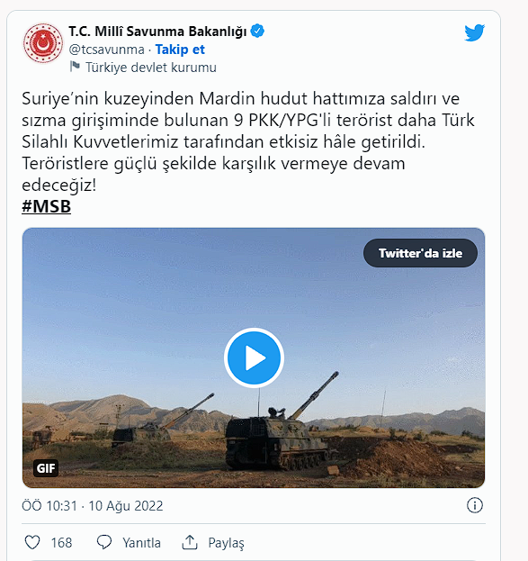 Terör örgütü PKK'ya bir darbe daha! MSB açıkladı çok sayıda terörist öldürüldü - Resim: 0