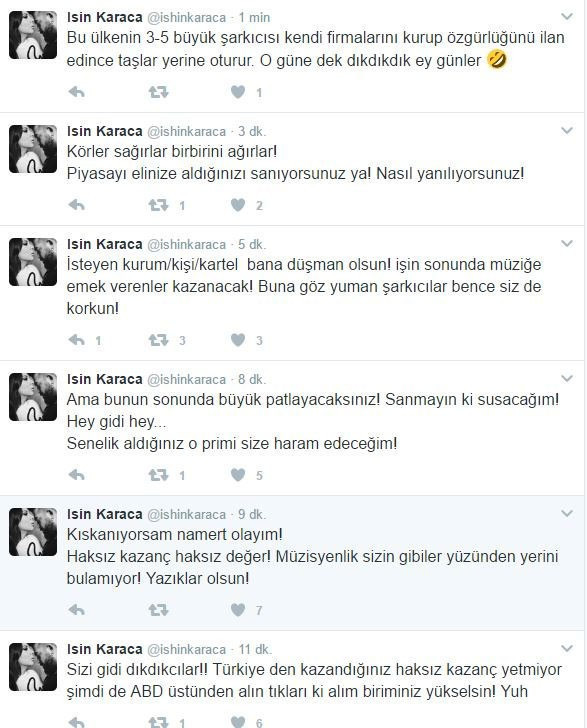 Işın Karaca ateş püskürdü 'Sizi gidi dıkdıkcılar büyük patlayacaksınız! - Resim: 3