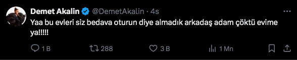 Demet Akalın'dan kiracı isyanı: Adam çöktü evime - Resim: 0