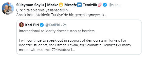 Süleyman Soylu'dan tokat gibi cevap - Resim: 0