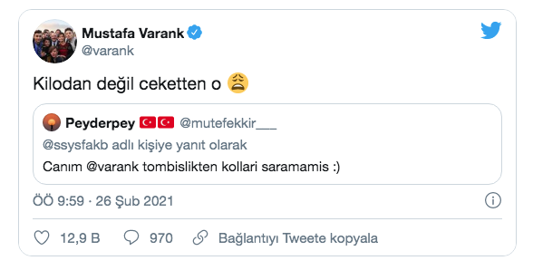 Mustafa Varank’tan 'Tombişlikten kolları saramamış' diyen takipçisiyle gülümseten diyalog - Resim: 0