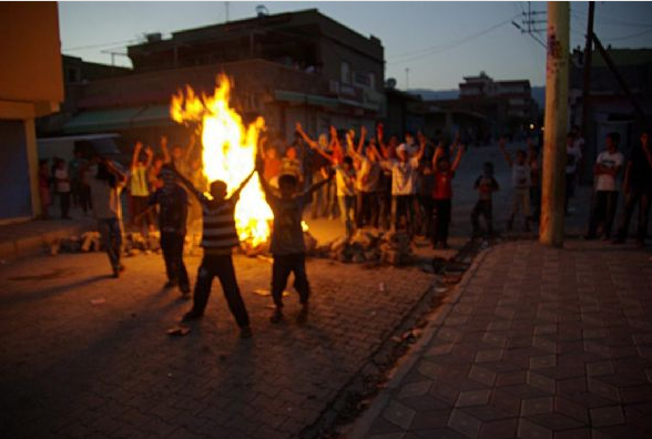 Sülopi savaş alanına döndü - Resim: 1