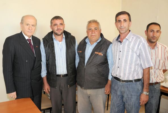 Bahçeli'den kahkahalı kamyoncu sohbeti - Resim: 2