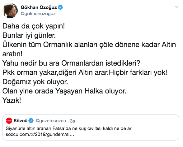 Gökhan Özoğuz PKK ile devleti aynı kefeye koydu! Sosyal medya yıkıldı - Resim: 2
