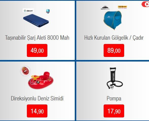 BİM'den Babalar günü ve karne hediyesi indirimli ürünler! 14 Haziran Aktüel ürünler kataloğu! - Resim: 3