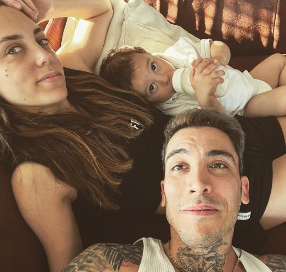 Öykü Karayel ve Can Bonomo'nun oğlu Roman'ı görenler gözlerine inanamadı! Sosyal medya sallandı - Resim: 3