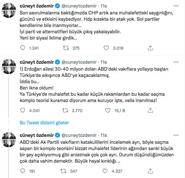 Cüneyt Özdemir'den Kılıçdaroğlu'nun iddiasına sert tepki: Büyük hayal kırıklığı - Resim: 0
