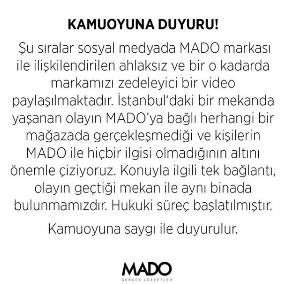 MADO'dan sosyal medyada dolaşan videoyla ilgili açıklama - Resim: 1