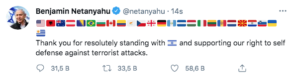 İsrail Başbakanı Netanyahu katliama destek veren ülkeleri paylaştı! Bosna'dan tepki - Resim: 0