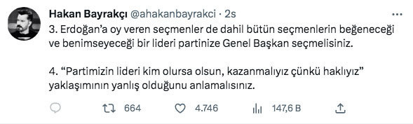 2. tur seçimlerini nokta atışı bilen Hakan Bayrakçı'dan muhalif seçmene 9 tavsiye - Resim: 1