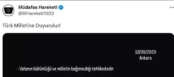 'Müdafaa Hareketi' isimli hesaptan yapılan paylaşıma soruşturma - Resim: 0