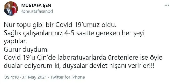 AK Parti Genel Başkan Yardımcısı Mustafa Şen, koronavirüse yakalandı - Resim: 0