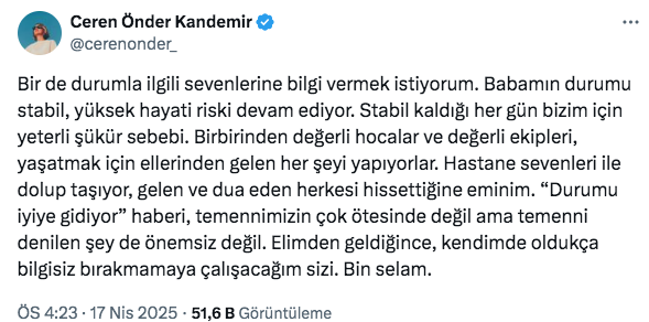 ceren önder x hesabı