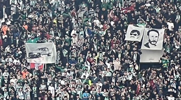 Bursaspor-Amedspor mücadelesinde açılan pankarta AK Parti'den tepki - Resim: 0