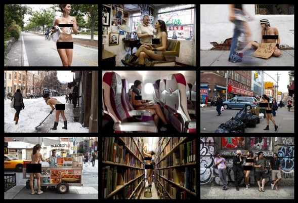 Sokaklarda çırılçıplak dolaştı - Resim: 1