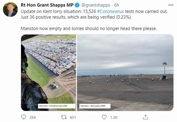 Korkulan oldu! İngiltere sınırında bekleyen şoförlerden 36'sı koronavirüse yakalandı - Resim: 1