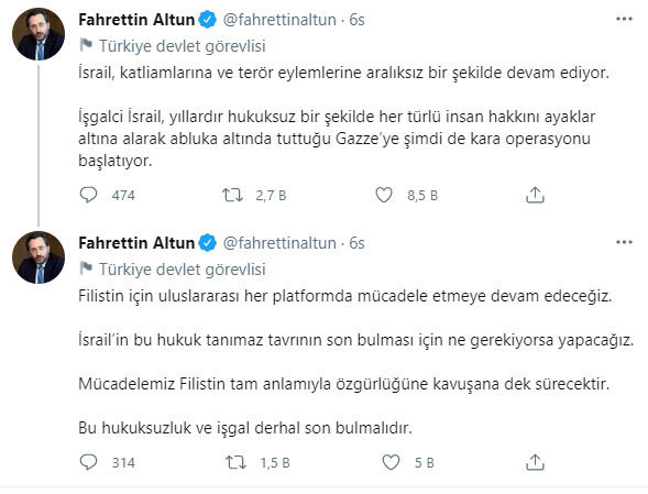 Ankara'dan İsrail'in saldırısına sert tepki: Bu hukuksuzluk ve işgal derhal son bulmalıdır - Resim: 0