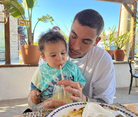 Öykü Karayel ve Can Bonomo'nun oğlu Roman'ı görenler gözlerine inanamadı! Sosyal medya sallandı - Resim: 2