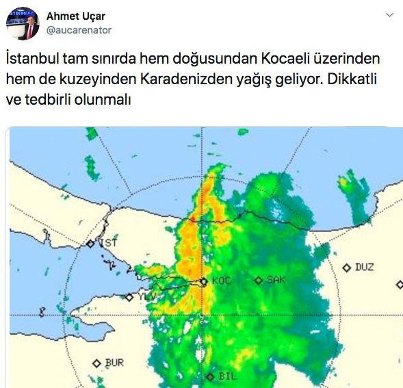 Bu bir arka kapı yağmuru! Meteoroloji profesörü İstanbul'u uyardı MGM twit attı - Resim: 4