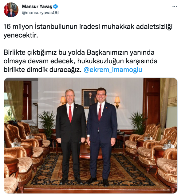 Ekrem İmamoğlu davası kararı için herkes İstanbul Saraçhane'ye çağrıldı canlı yayın yapılıyor - Resim: 4