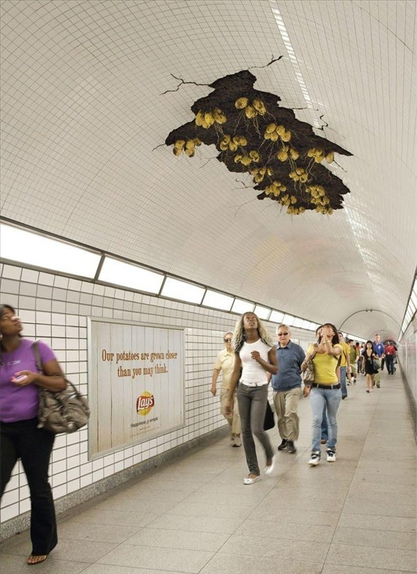 Şaşırtan sıradışı reklam yerleri - Resim: 2