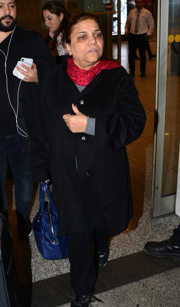 Havalimanında görüntülendi! Kibariye'nin son hali korkuttu - Resim: 1