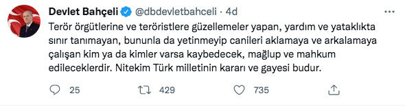 Devlet Bahçeli: Dökülen her şehit kanının hesabı damla damla sorulacaktır - Resim: 0